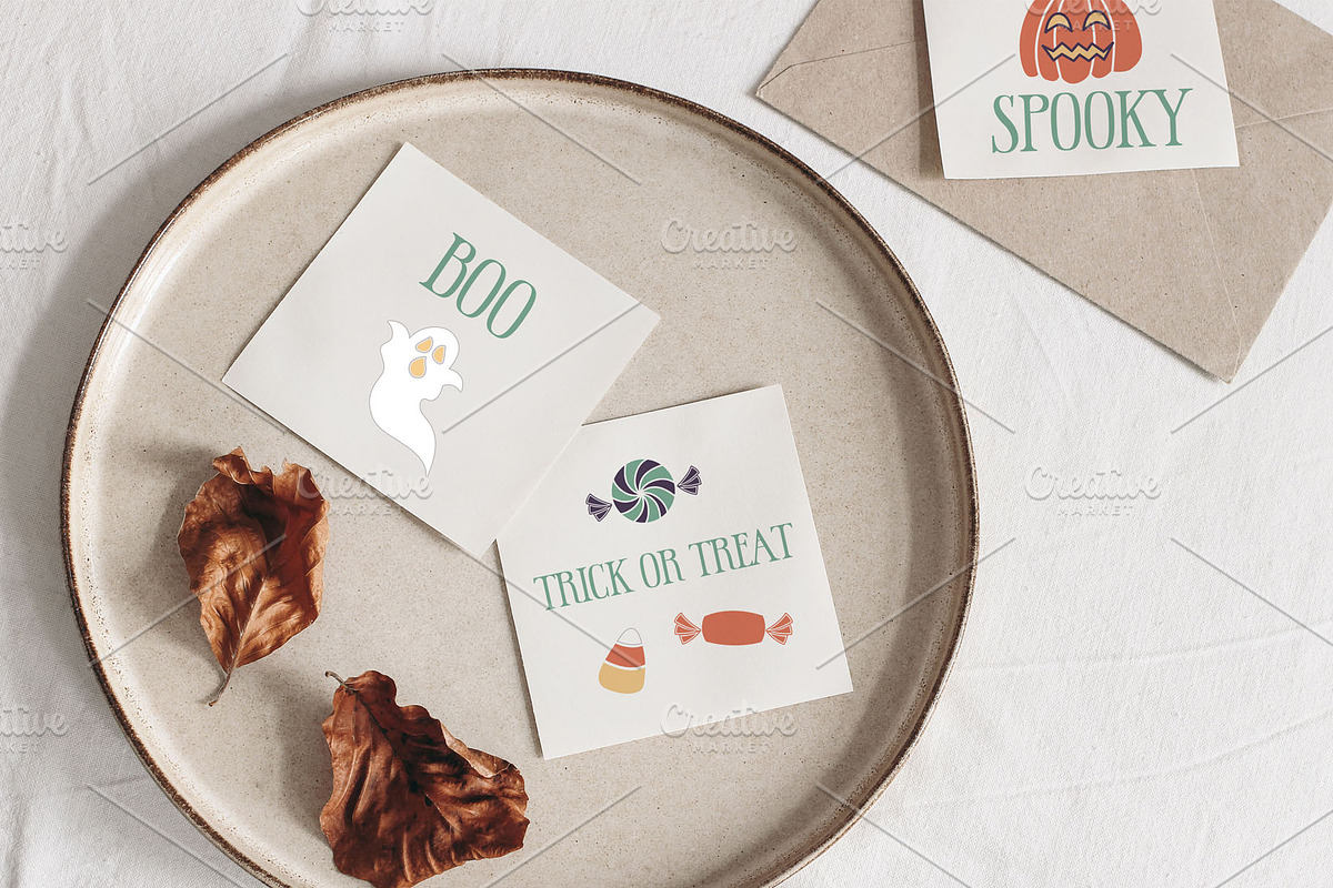 Halloween Clipart, Fall Festival Set, a Decorative Illustration by Digital Sugar (Photo 4 of 4)