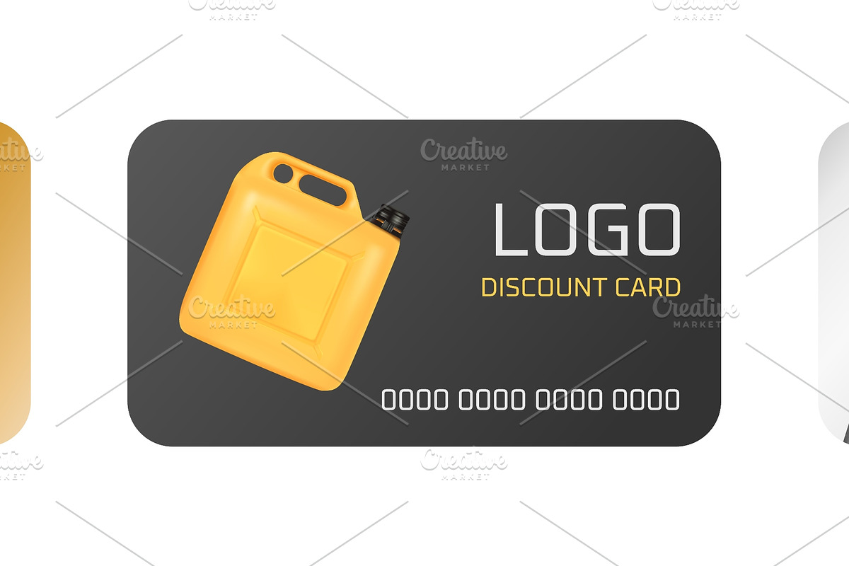 Fuel cards. Realistic gas station, an Object Illustration by Stock-Smart-Start (Photo 2 of 3)