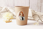 Girl Boss Clipart, Lady Boss sticker, an Object Illustration by ARTify Illustrations (Thumbnail 3 of 5)