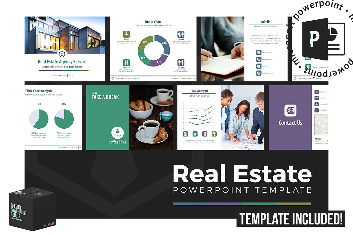 10-IN-1 PowerPoint Bundle, a Presentation Template by Wipavee