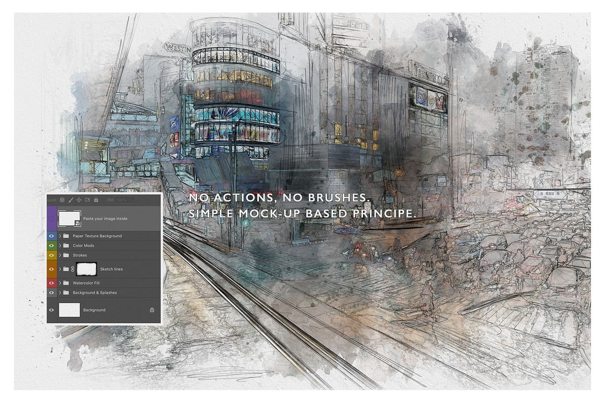 The Sketch Creator • SALE, an Action Add-On by Vintage Voyage Supply (Photo 5 of 9)