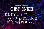 Vorpalus - Modern Tech Font, a Sans Serif Font by Dhabee (Thumbnail 5 of 7)