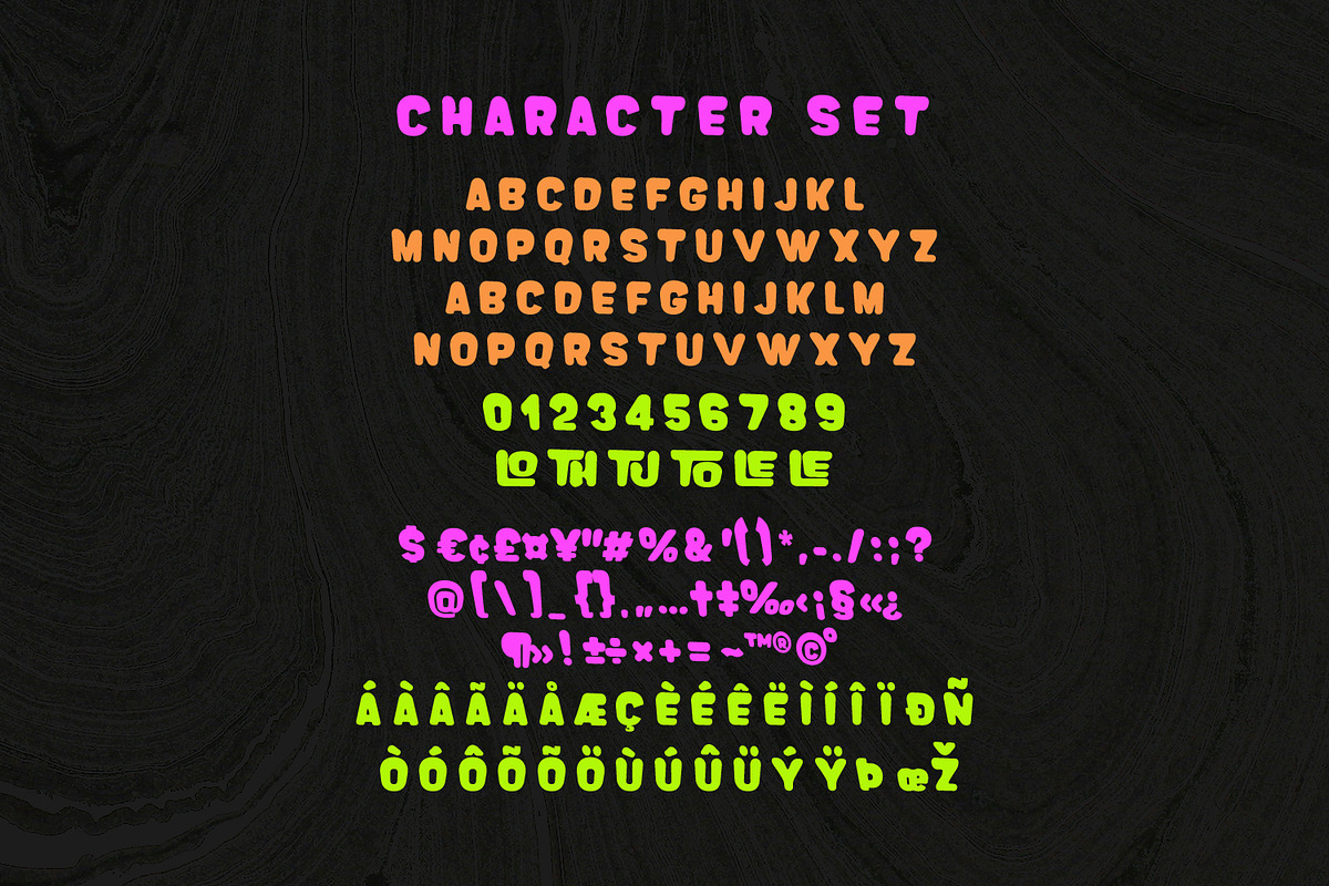 Cilegod Display Font, a Handwritten Font by Maulana Creative (Photo 7 of 7)