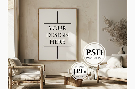 Frame Mockup, Wall Art Mockup Frame