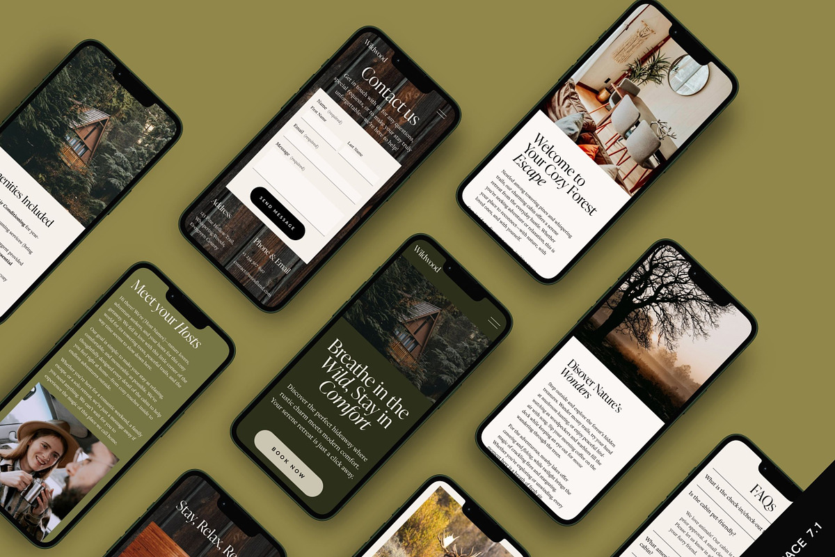 AirBnB Squarespace Website Template, a Squarespace Template by MartaLebre (Photo 3 of 10)