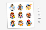 100+ Professions Avatars, an Icon by Voysla's Shop (Thumbnail 4 of 17)