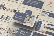 Thesis Defence Powerpoint, a Presentation Template by Pixslides (Thumbnail 1 of 5)