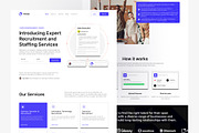 ETAM - Landing page design, an UI Kit Template by mz-studio (Thumbnail 2 of 5)
