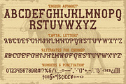 Ram Ranch Western Layered Font, a Serif Font by JumboDesign (Thumbnail 3 of 6)
