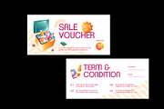 Summer Sale Voucher, a Stationery Template by Neermana (Thumbnail 4 of 4)