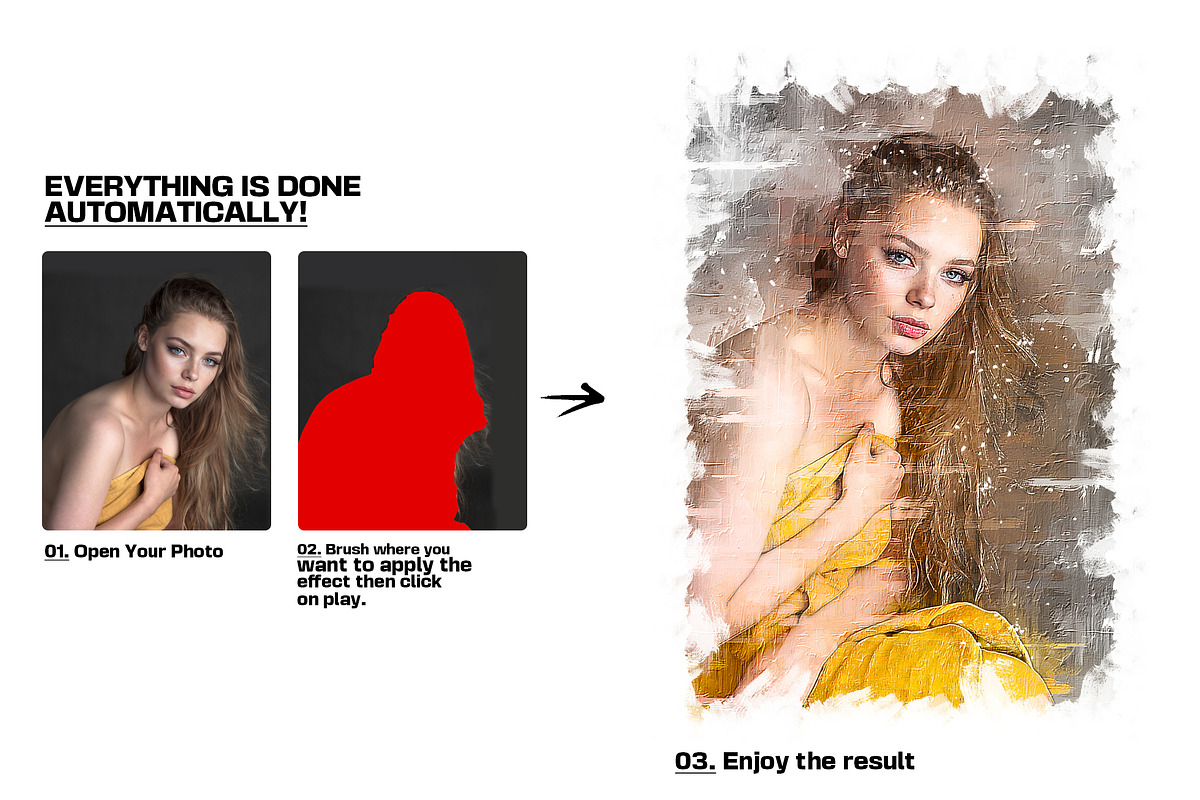 Painterly Photoshop Action, an Action Add-On by MRI STUDIO (Photo 16 of 46)