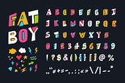 FAT BOY, a Font by alekseiderin (Thumbnail 3 of 7)
