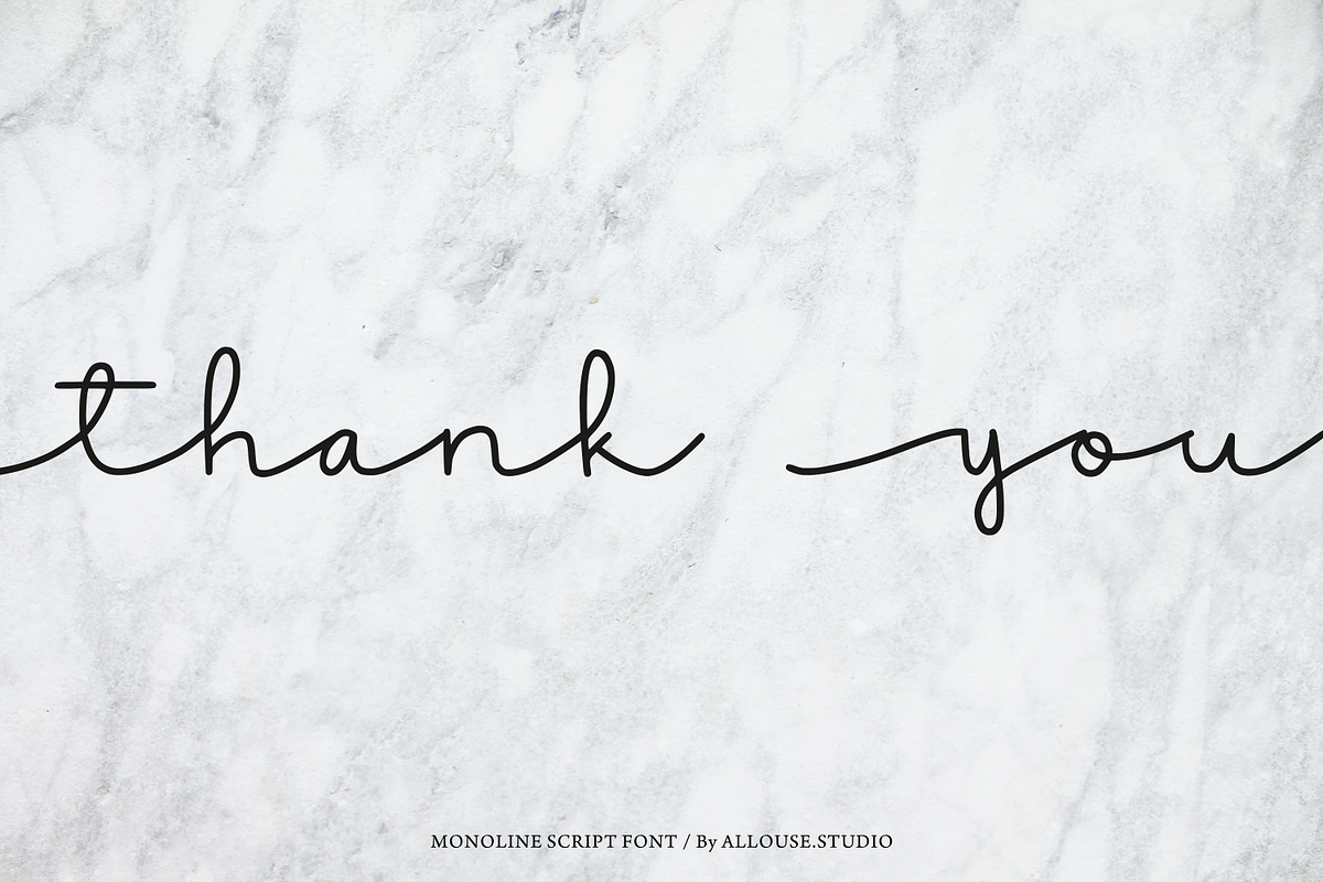 Ancukaseyo Font, a Script Font by Allouse Studio (Photo 9 of 10)