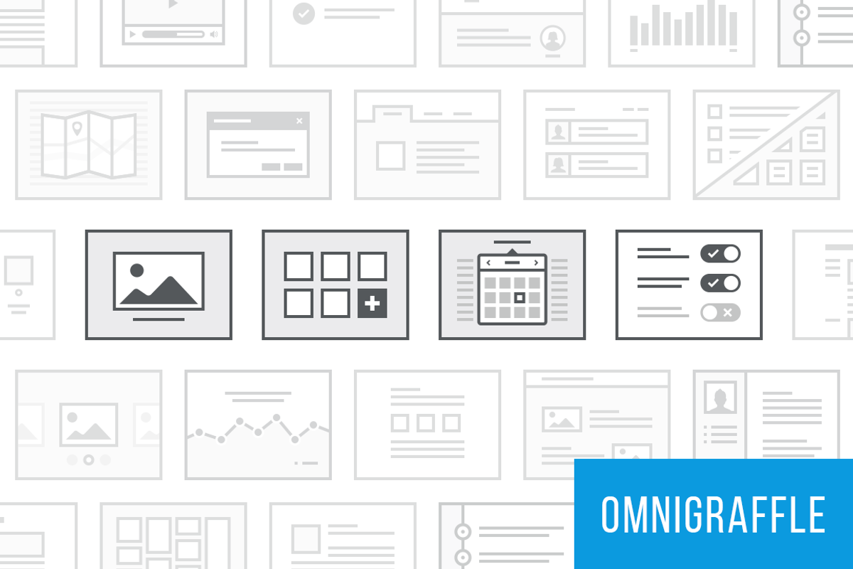 Lil Pages - 50 UI layouts - OG, a Product Mockup by Lil Squid (Photo 1 of 5)