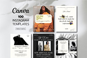 Fashion Instagram Canva Templates, a Social Media Template by Baleee (Thumbnail 8 of 8)