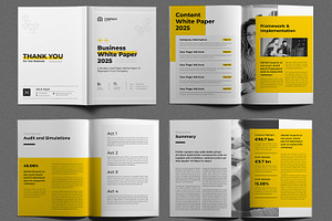 Business White Paper Layout