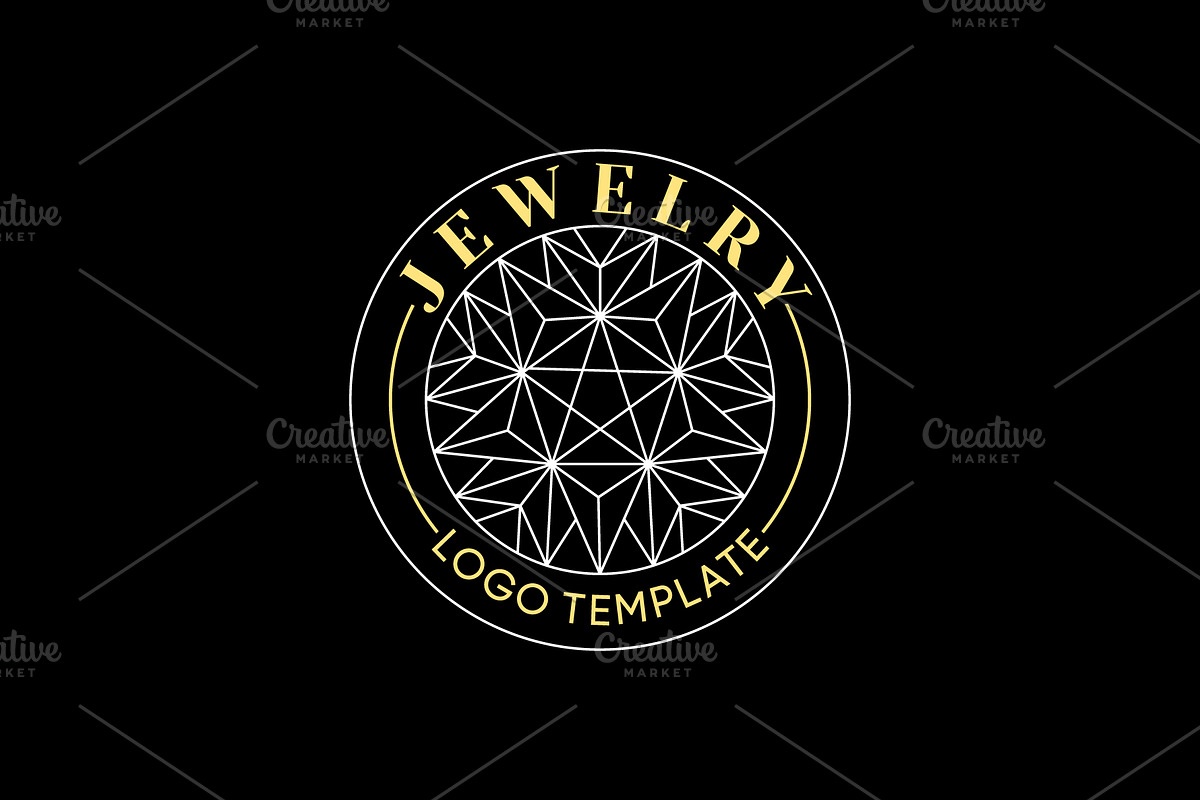 Diamond Jewelery Minimalist Logo, a Branding & Logo Template by Atlantis X Nurman Arbai (Photo 1 of 2)