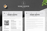 Modern Corporate Resume Template, a Resume Template by ResumeInventor (Thumbnail 2 of 5)