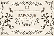Baroque Ornament Collection, a Decorative Illustration by Papatongartist (Thumbnail 5 of 14)
