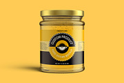 Pickle Sauce Honey Glass Jar Mockup, a Cups & Container Mockup by Digitalphaser (Thumbnail 5 of 7)