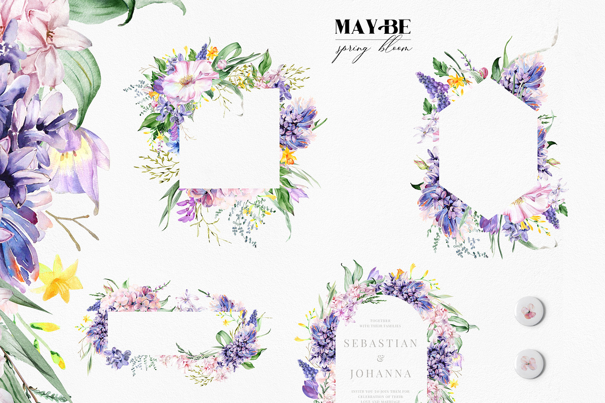 MAY BE - botanical spring, an Illustration by Olga Koelsch (Photo 4 of 12)