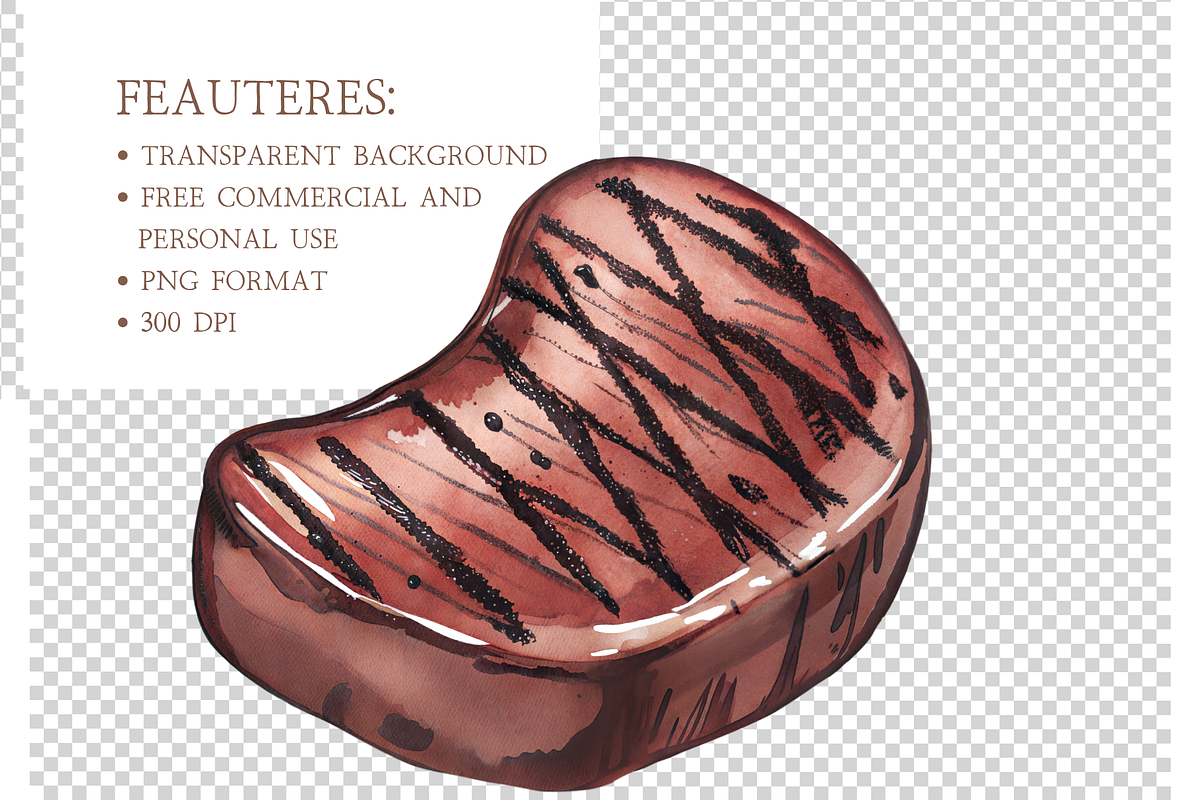 Backyard BBQ Clipart PNG, a Food Illustration by MockupWizard (Photo 4 of 5)