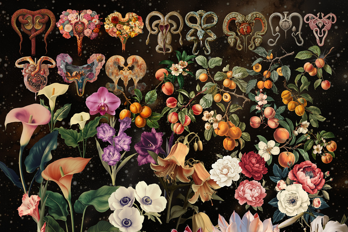 Vintage Collage Creator 1775+, a Decorative Illustration by Chikovnaya (Photo 10 of 17)