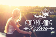 Coffee + Extras, a Script Font by mysunday (Thumbnail 7 of 8)