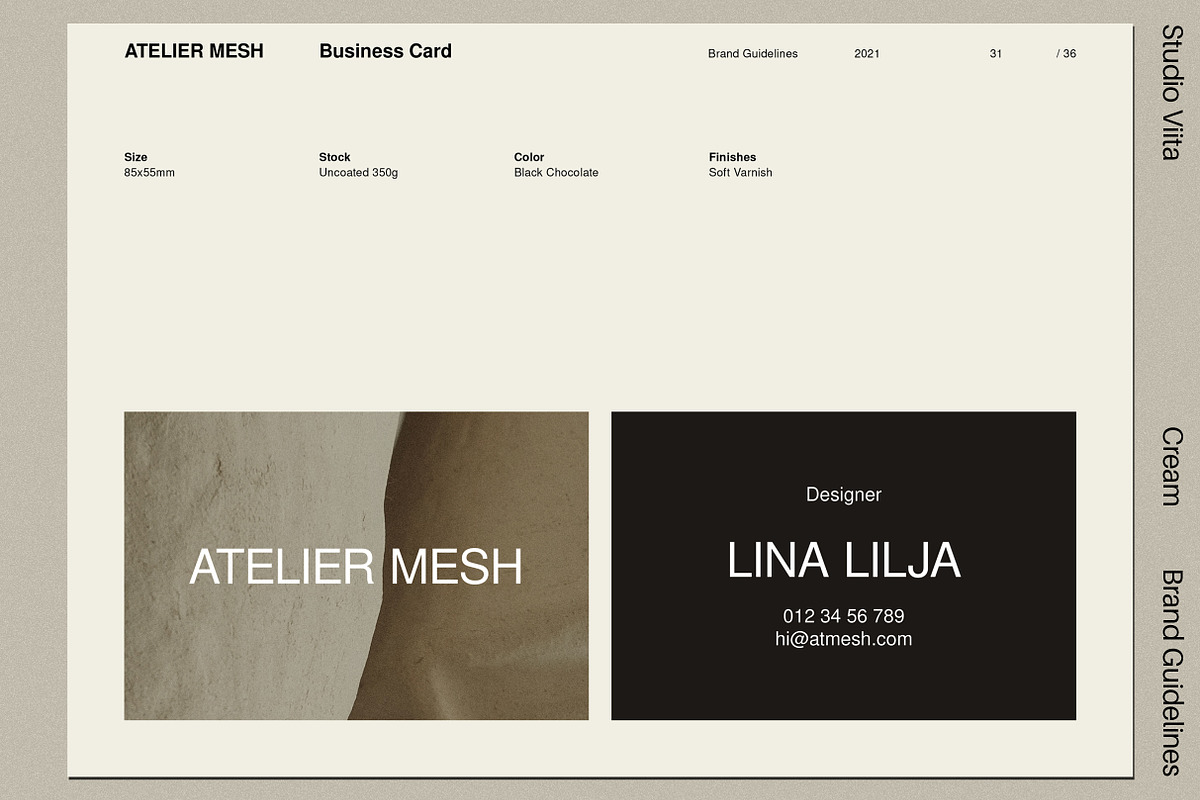 Brand Guidelines Template | InDesign, a Presentation Template by Studio Viita (Photo 8 of 11)