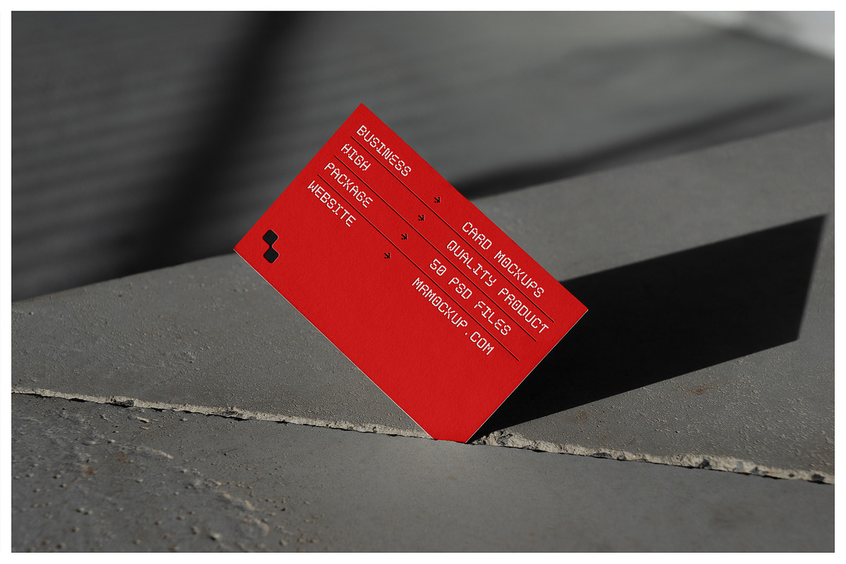 Business Card Mockups - Outdoor, an Advertising Mockup by Mr.Mockup™ (Photo 16 of 23)