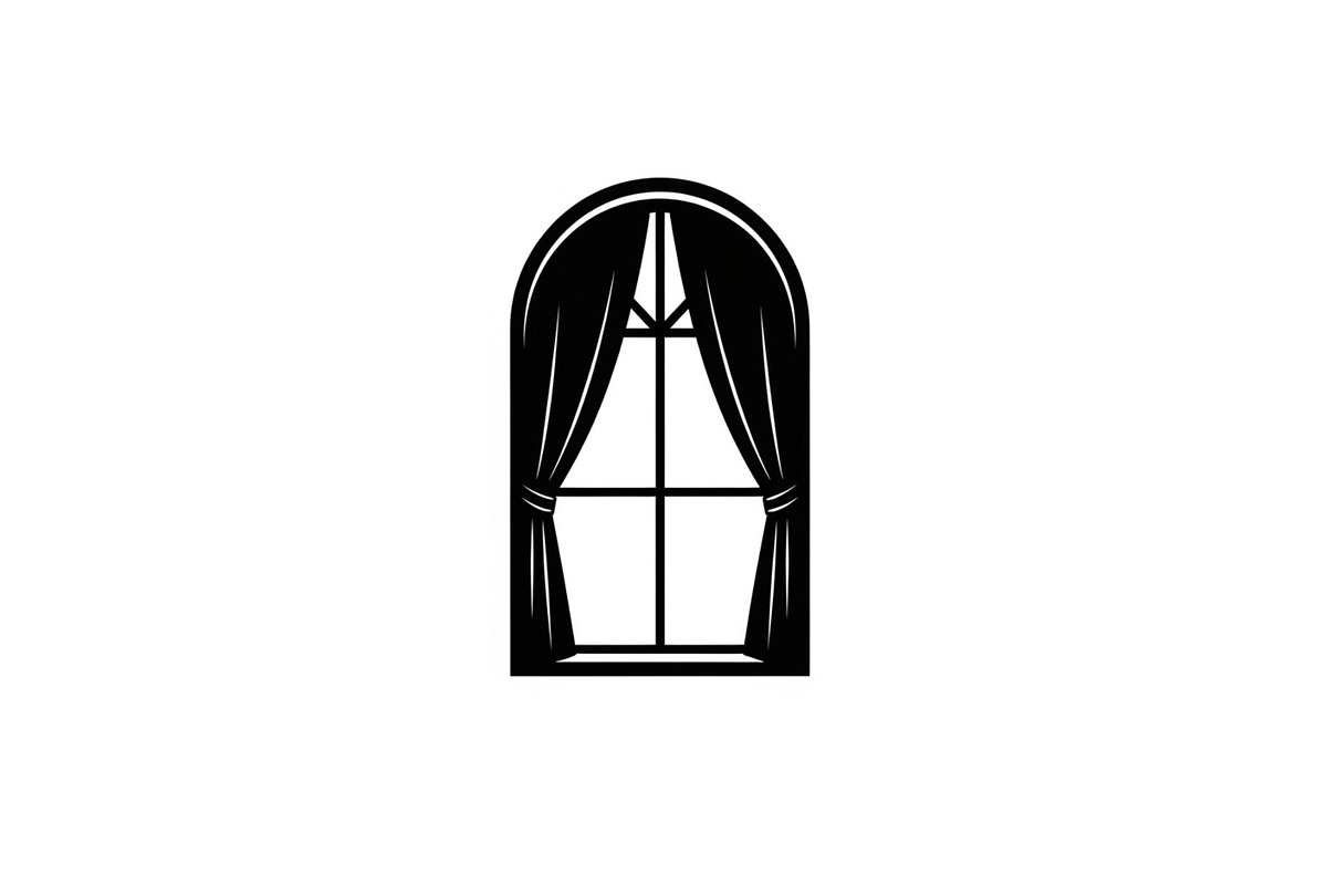 Window Curtain Silhouette Bundle, an Illustration by Creativeshirt (Photo 48 of 51)
