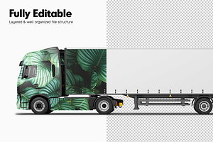 Semi Truck Mockup 2