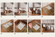 Wall Art Mockup Bundle 21 in 1, a Household Mockup by Bonumo (Thumbnail 12 of 15)