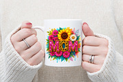 Floral Mama Png Mom Sublimation, a Graphic by designcity5 (Thumbnail 3 of 4)