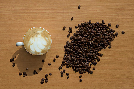 Coffee And Beans Featuring Coffee Cup And Beans preview 3