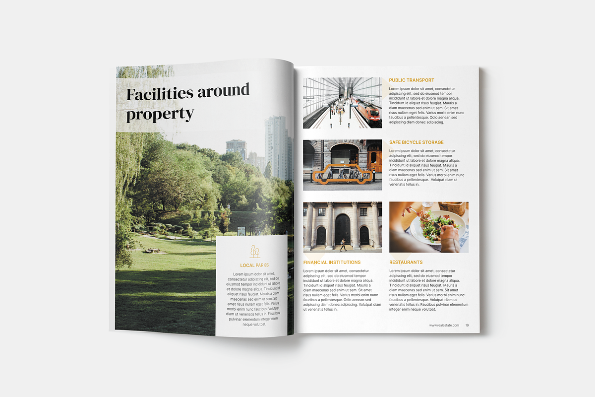 Real Estate Portrait Luxury Brochure, a Brochure Template by SonaGeciova (Photo 11 of 16)
