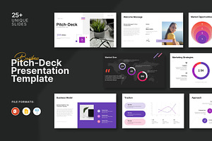 Pitch Deck PowerPoint Presentation, a Presentation Template by SparkPro