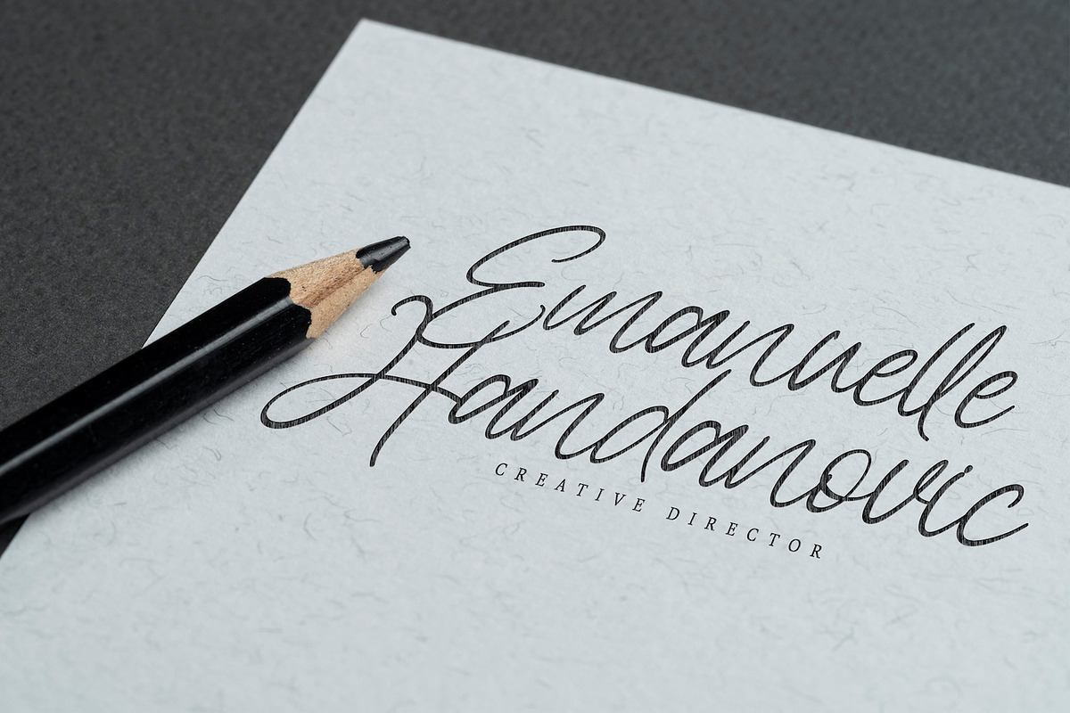 Awejatty - Handwritten Font, a Script Font by StringLabs (Photo 8 of 11)