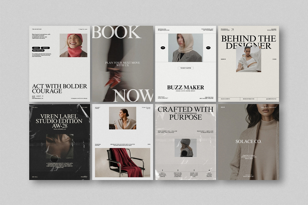 ZUNO | Social Media Kit Bundle, a Social Media Template by The Aesthetic Studio (Photo 4 of 10)