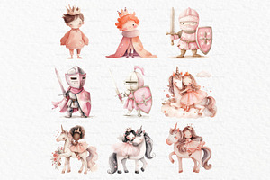 Pink Baby Princess Clipart