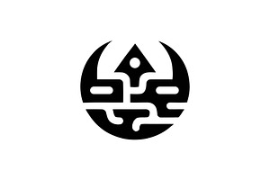 Abstract tribal ornament, a Branding & Logo Template by Vectorium Studio