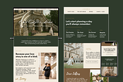 Wedding Photography Website Template, a Landing Page Template by wekreatif (Thumbnail 2 of 5)