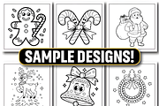 Bold Easy Cute Christmas Coloring, a Seasonal Illustration by Coco Bloom (Thumbnail 6 of 6)