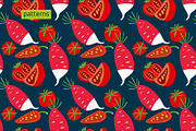 Vegetables, vector, a Food Illustration by Olha Kalyta (Thumbnail 7 of 10)