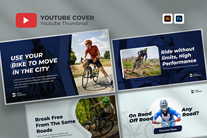 Sports Youtube Thumbnail Template, a Social Media Template by hekenostudio