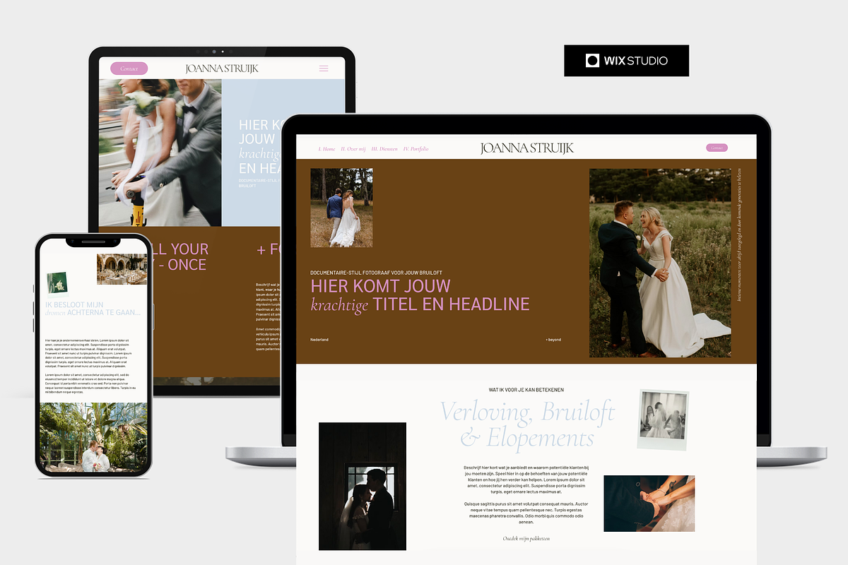 Joanna | Template for WIX Studio, a Wix Template by LisaHulshofDesign (Photo 1 of 9)