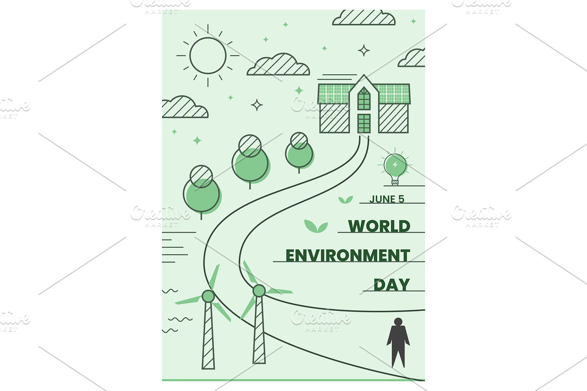 World Environment Day, a Seasonal Illustration by Creative Backgrounds