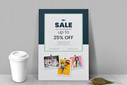 Sale Flyer Template, a Flyer Template by Cristal Pioneer (Thumbnail 1 of 5)