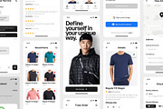 E-Commerce App UI Kits for Figma, an UI Kit Template by Hamza Naeem (Thumbnail 3 of 4)