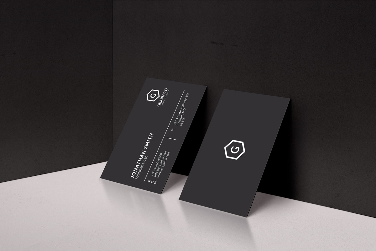Simple Minimal Business Card 55, a Business Card Template by ND Design (Photo 7 of 9)